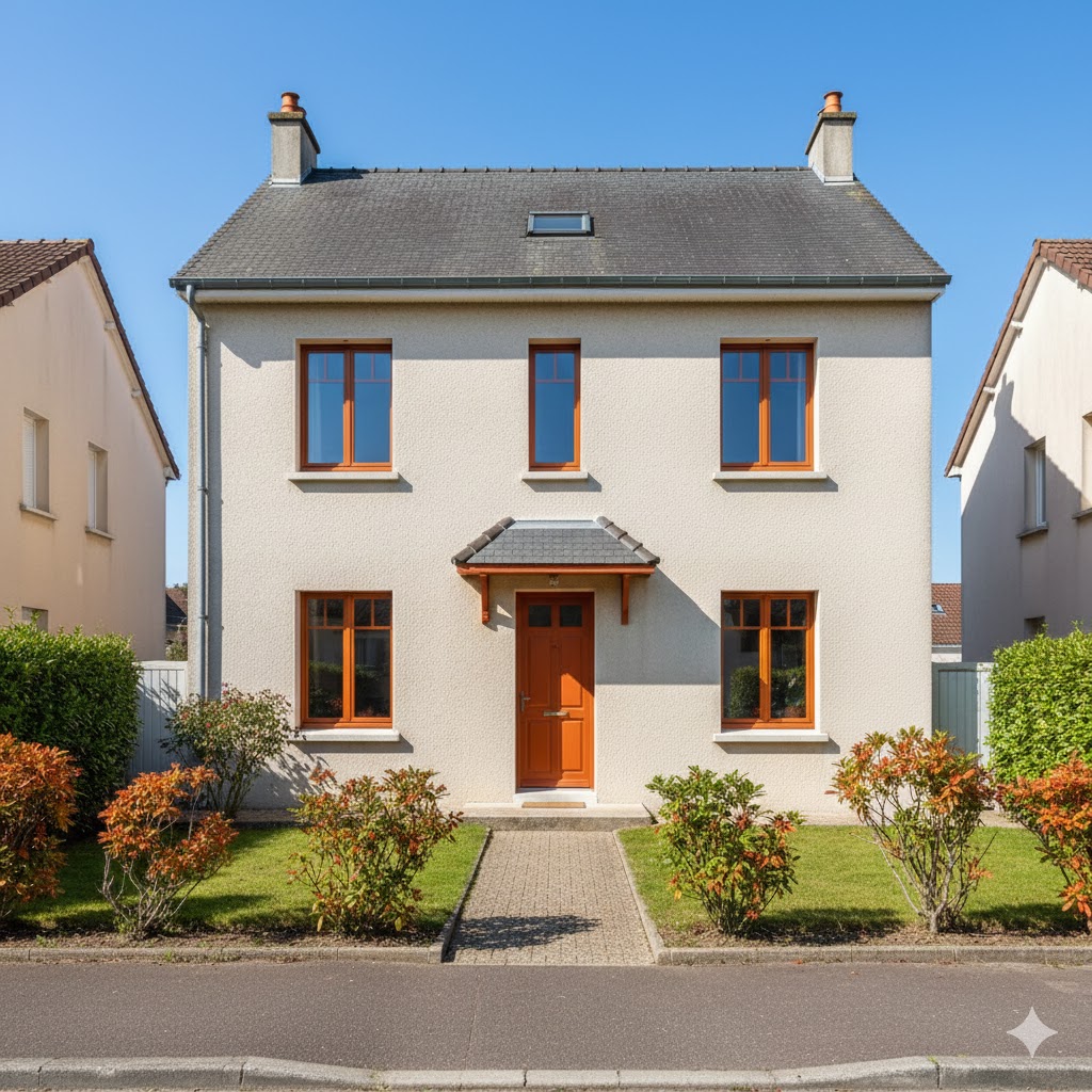 Peinture extérieure maison et volets